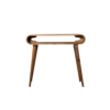 Amaya Oak-ish Nordic Style Console Table - Image 9
