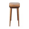 Amaya Oak-ish Nordic Style Console Table - Image 2