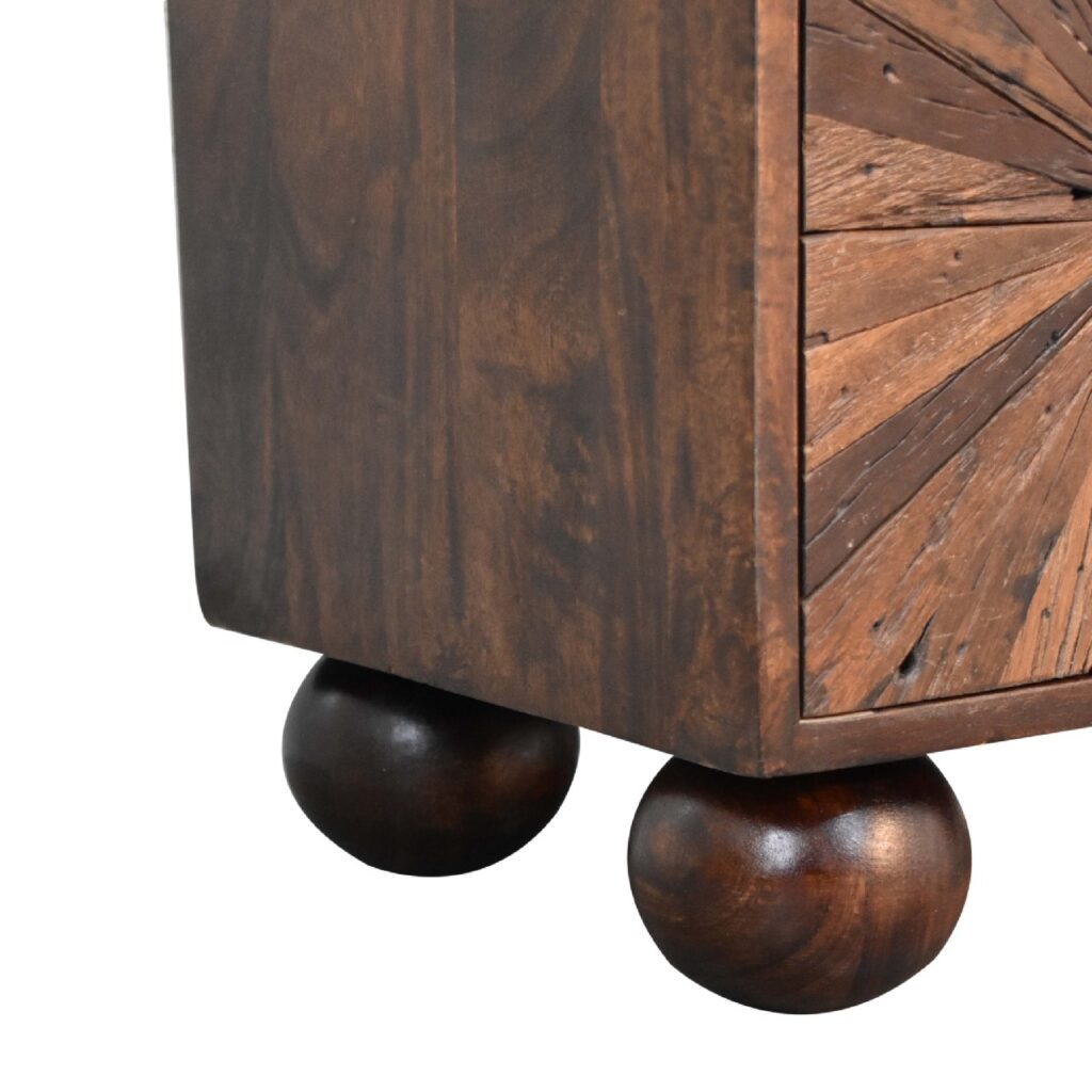 Sunrise Ball Walnut TV Unit - Image 7