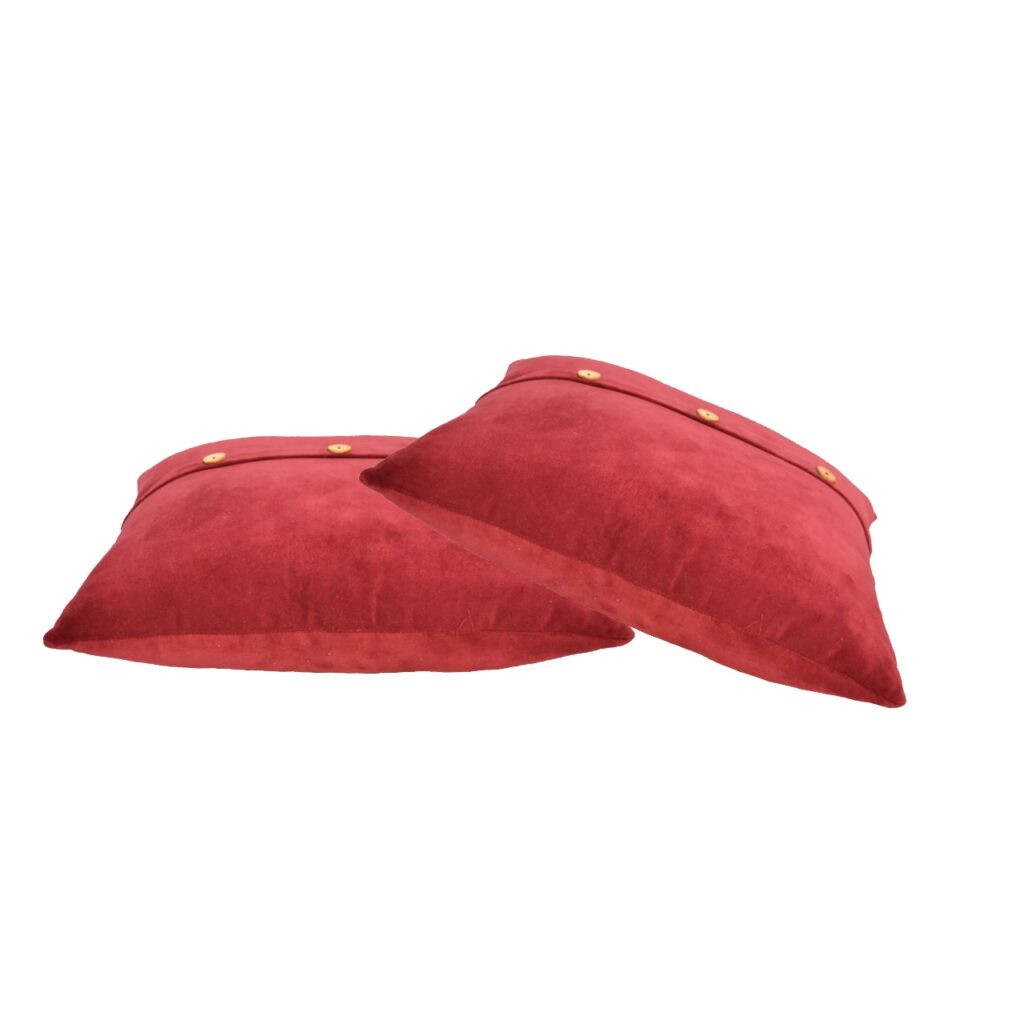 Quinn Cushion - Wine Red - Image 3