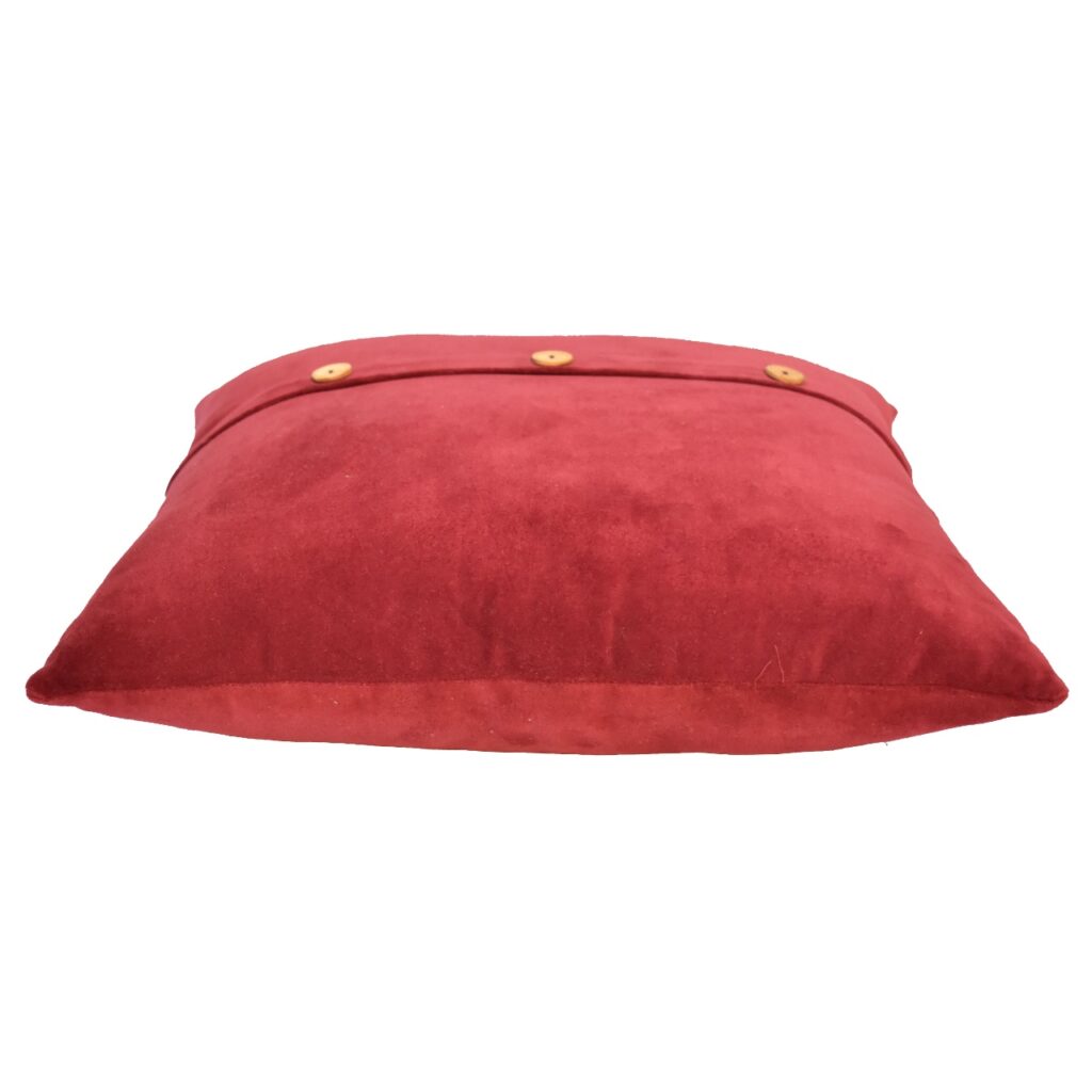 Quinn Cushion - Wine Red - Image 7