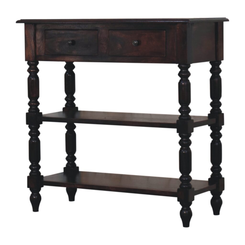 Turned legs Cherry Side Table - Image 3