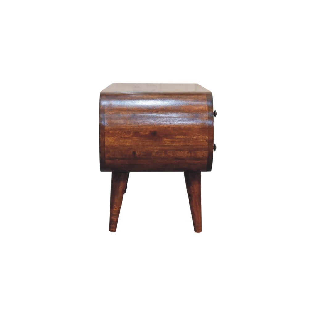 Chestnut Circular Media Unit - Image 7