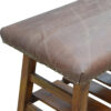 Buffalo Hide Hallway Bench - Image 5