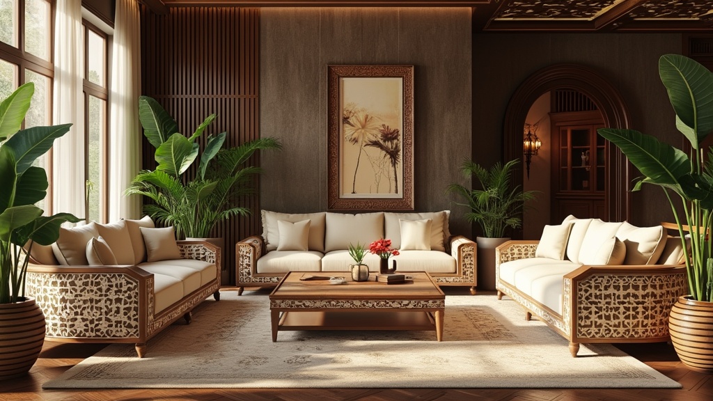 Handcrafted Bone Inlay Enhances Decor