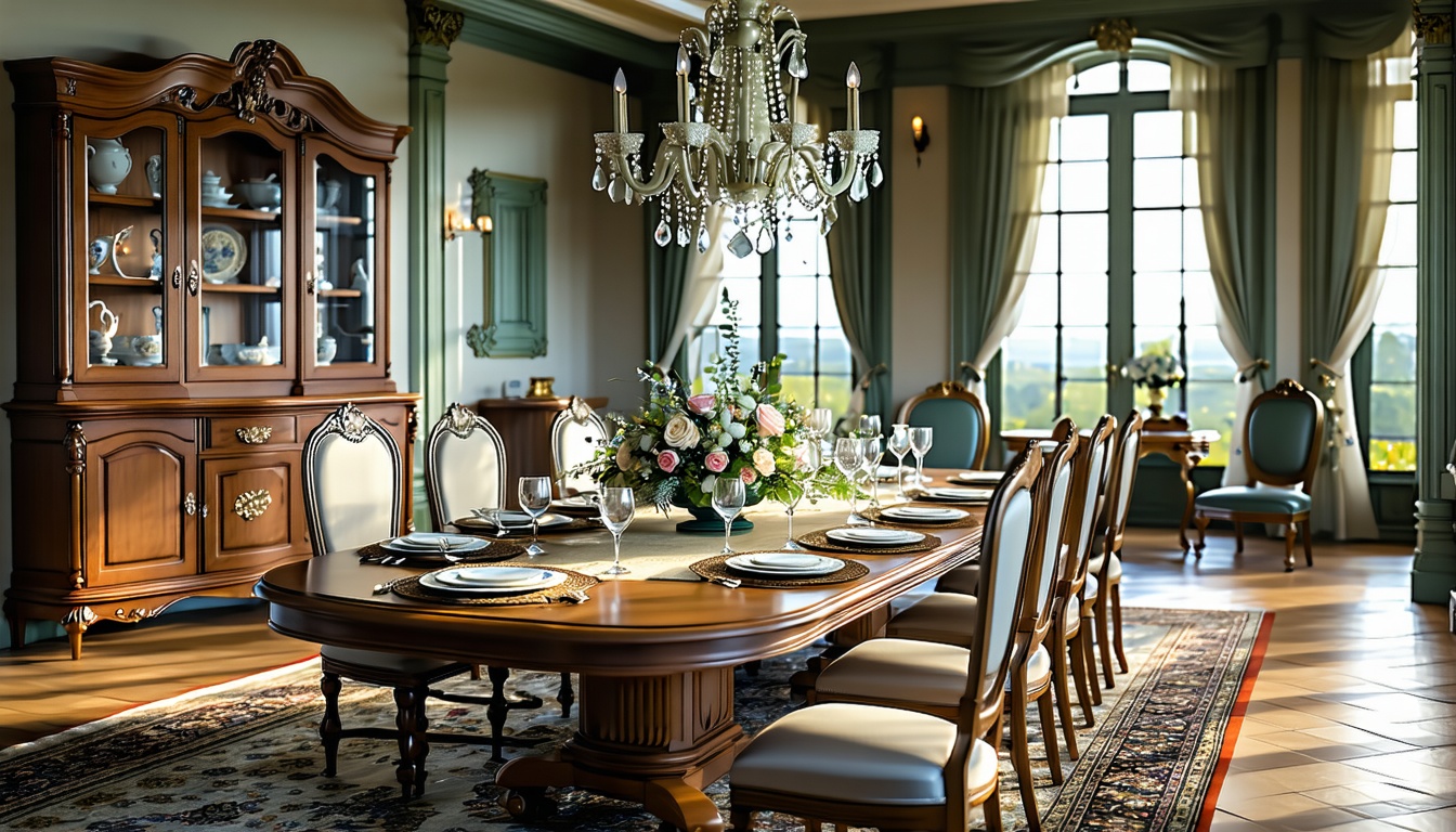 traditional dining room furniture europe