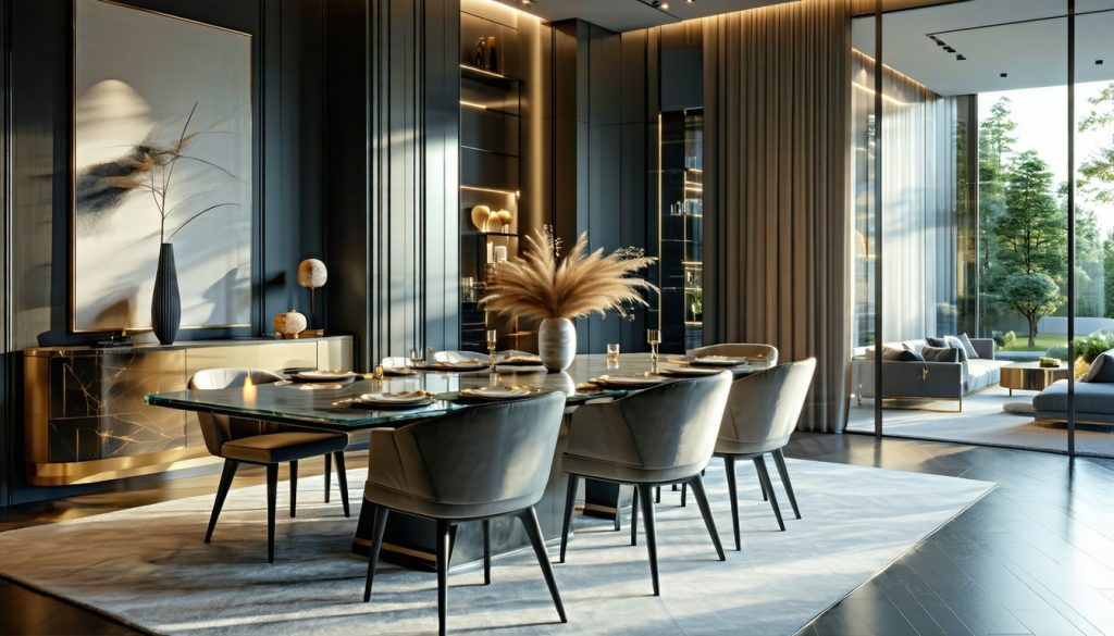 contemporary dining room furniture trends europe