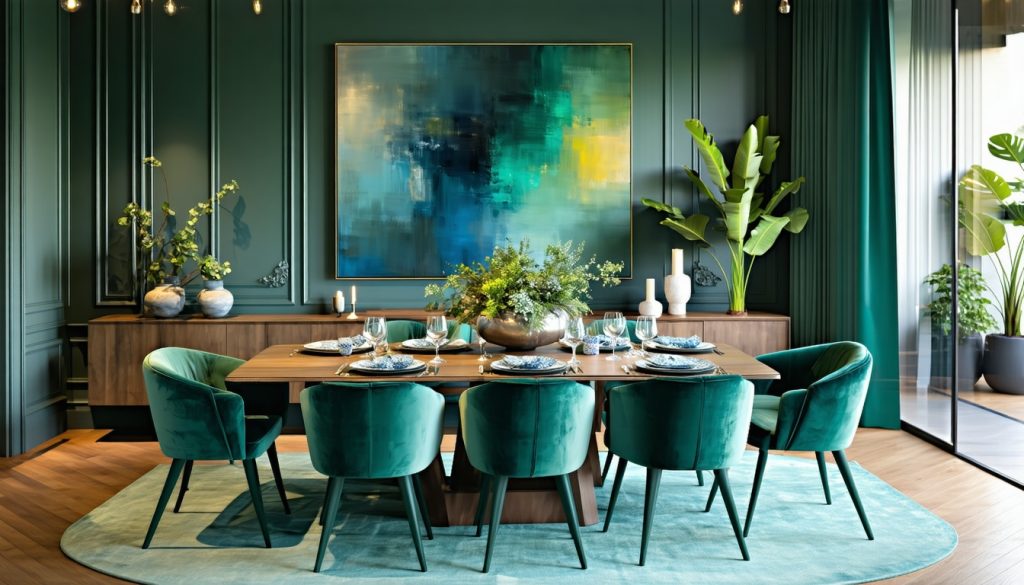dining room furniture color trends europe