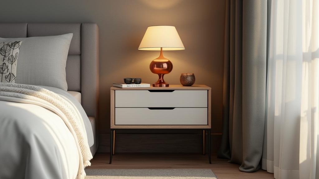 Bedside Table With Storage Enhances Your Space
