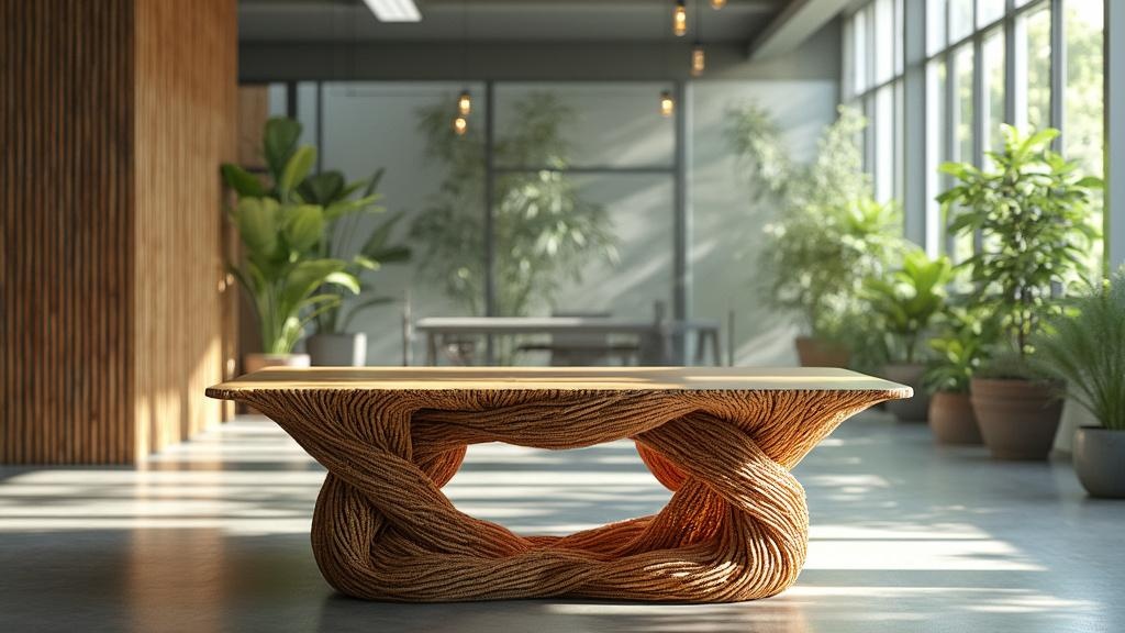 Knit Door Table Design Inspires Style