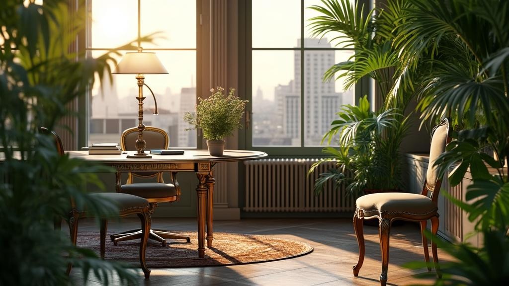 French Style Stool Enhances Any Space