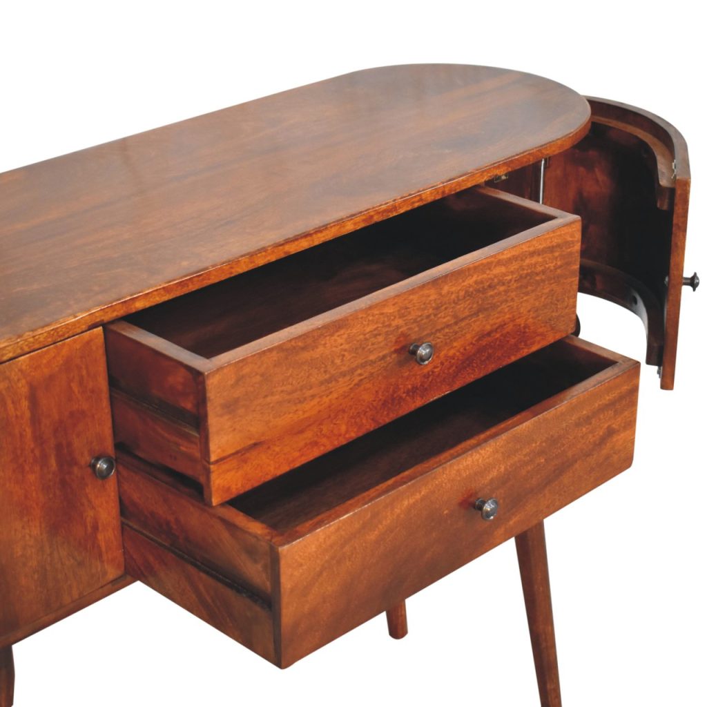 Grove Chestnut Console Table - Image 7