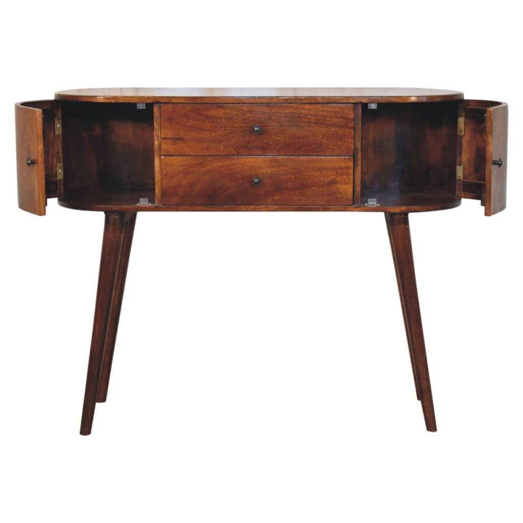 Grove Chestnut Console Table - Image 8