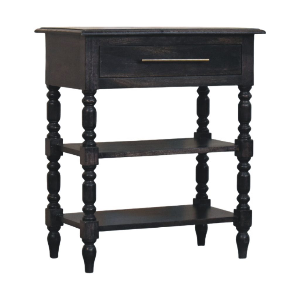 Heritage Turned-Leg Side Table - Image 3