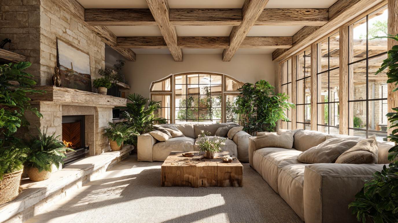 Descubre diseños de muebles rústicos de roble para hogares acogedores ...