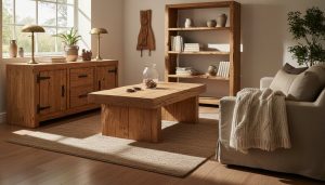 cozy rustic oak furniture