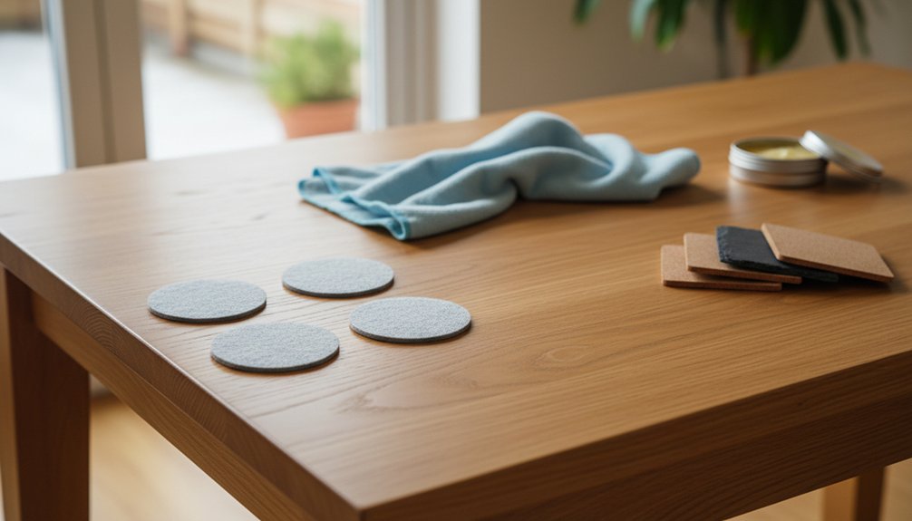 protecting oak furniture surfaces