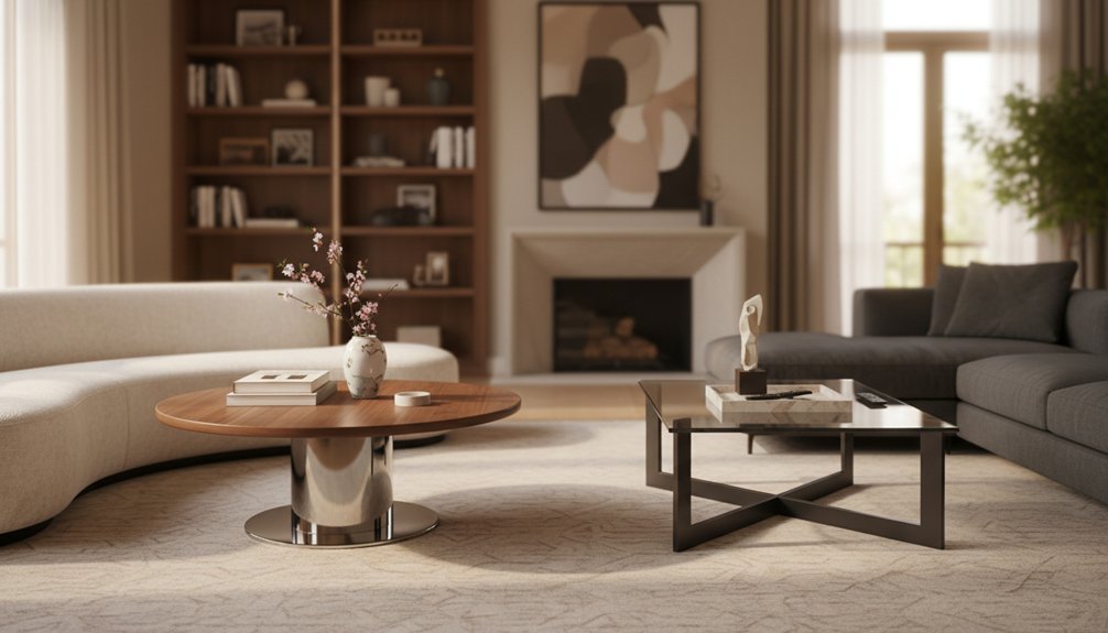 choosing coffee table shape