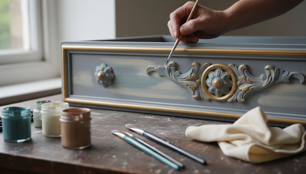 handcrafted furniture painting techniques