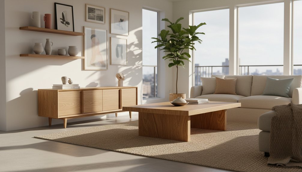 modern oak furniture styling