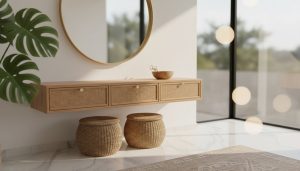 organized hallway storage solutions