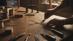 restoring damaged wood furniture
