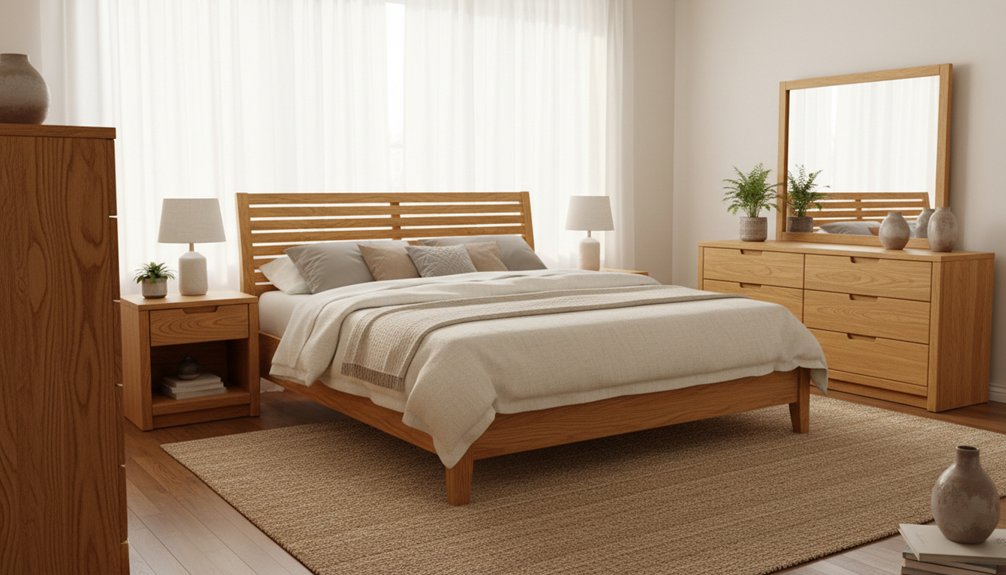 solid wood bedroom sets