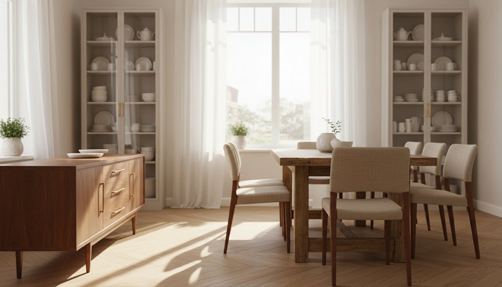 storage options for dining