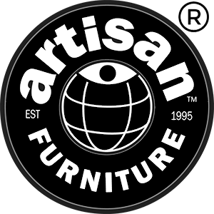 Artisan Furniture circular black and white logo