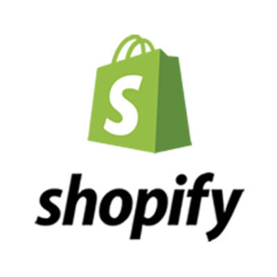 Shopify green shopping bag logo