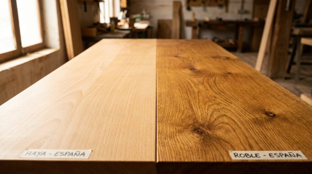 beech and oak furniture comparison