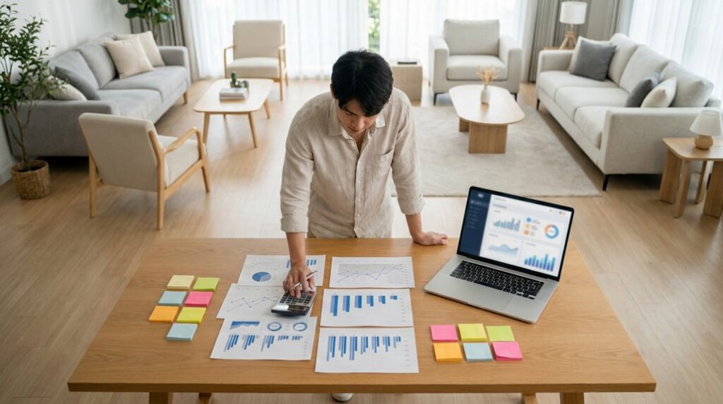 budgeting for furniture ads