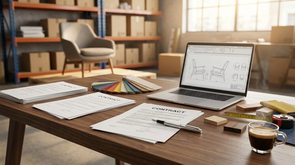 furniture dropshipping contract negotiation