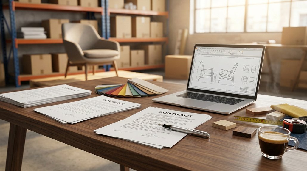 furniture dropshipping contract negotiation