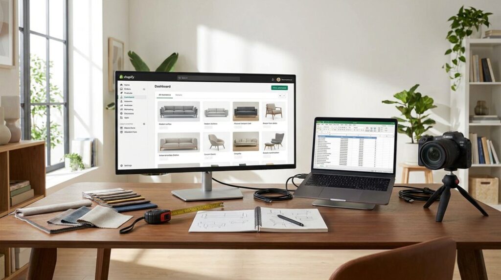 furniture supplier shopify integration