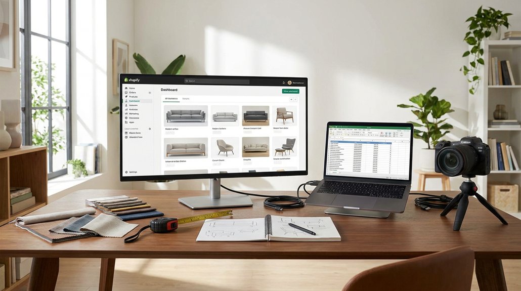 furniture supplier shopify integration