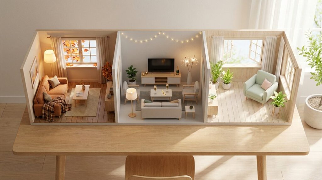 seasonal furniture ad strategy