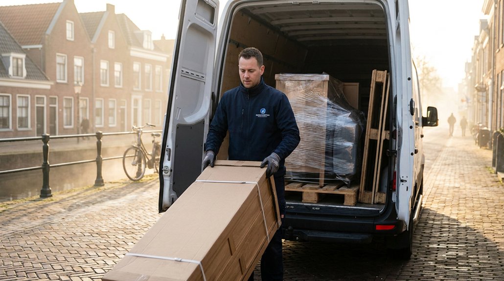 european large furniture shipping